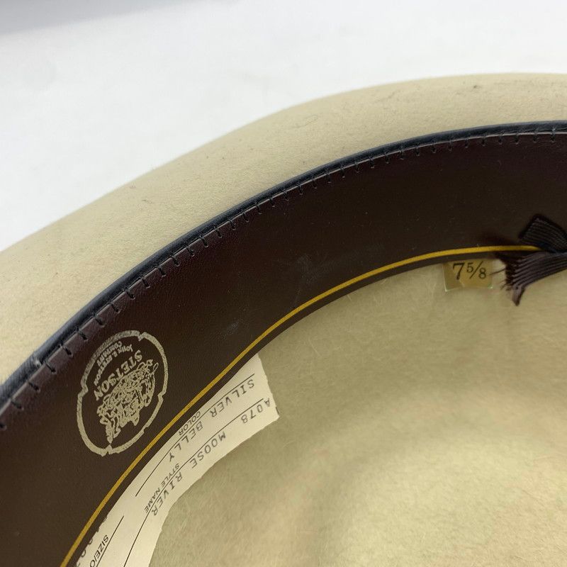 【中古品】 L.L.Bean エルエルビーン × STETSON ステットソン 別注 コラボ MOOSE RIVER HAT A078 ムースリバー ハット 帽子 【185-260606-ko-08-tei】