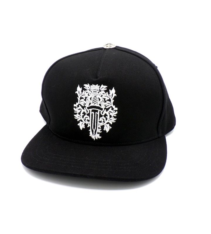 クロムハーツ CHROME HEARTS 【 TRUCKER CAP 】 ヴァイン ダガー 刺繍 デニム トラッカー キャップ w27201 71,500円