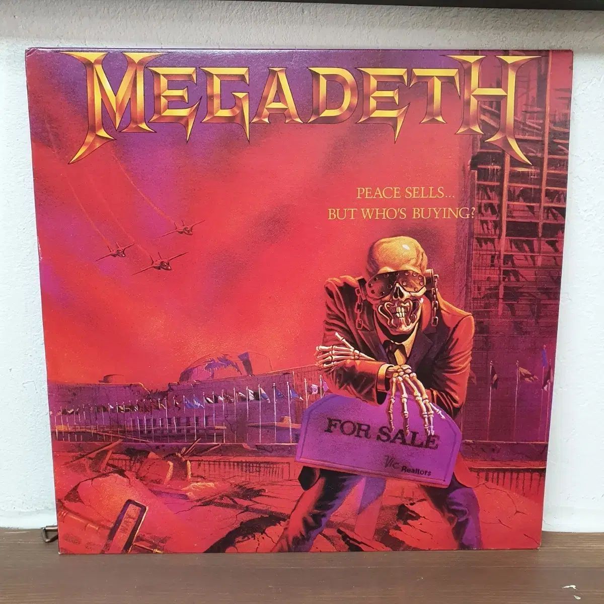 メガデス MEGADETH LP 1993 ジェレコード