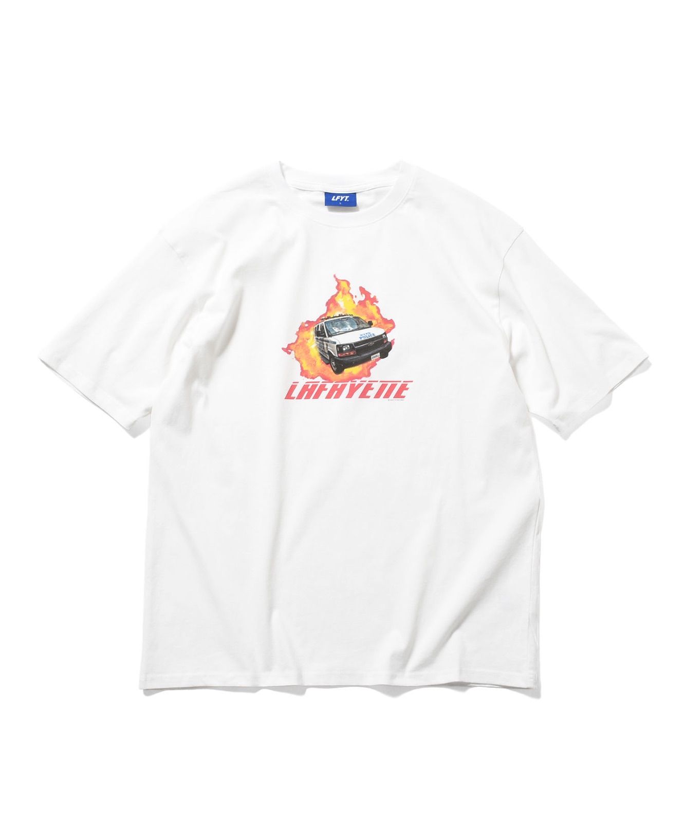 LFYT エルエフワイティー FULL SPEED TEE 半袖Tシャツ LS260113 WHITE XLサイズ ¥7700 + 送料¥600