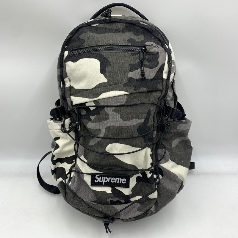【中古品】 Supreme シュプリーム 25SS BACKPACK SNOW CAMO バックパック スノーカモ カバン リュックサック デイバッグ 【185-260606-ko-13-tei】