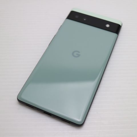 新品同様 SIMフリー Google Pixel 6a セージ スマホ 白ロム 土日祝発送