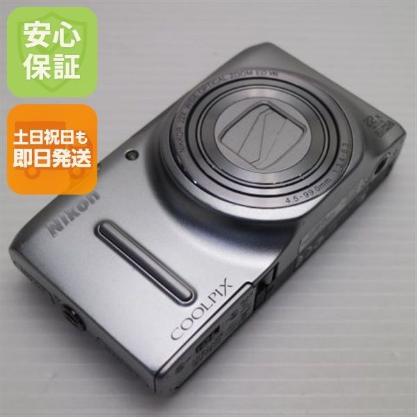 美品 COOLPIX S9500 プラウドシルバー 即日発送 デジカメ Nikon 本体 土日祝発送OK 00000