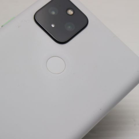 超美品 SoftBank Google Pixel 4a (5G) 128GB クリアリーホワイト