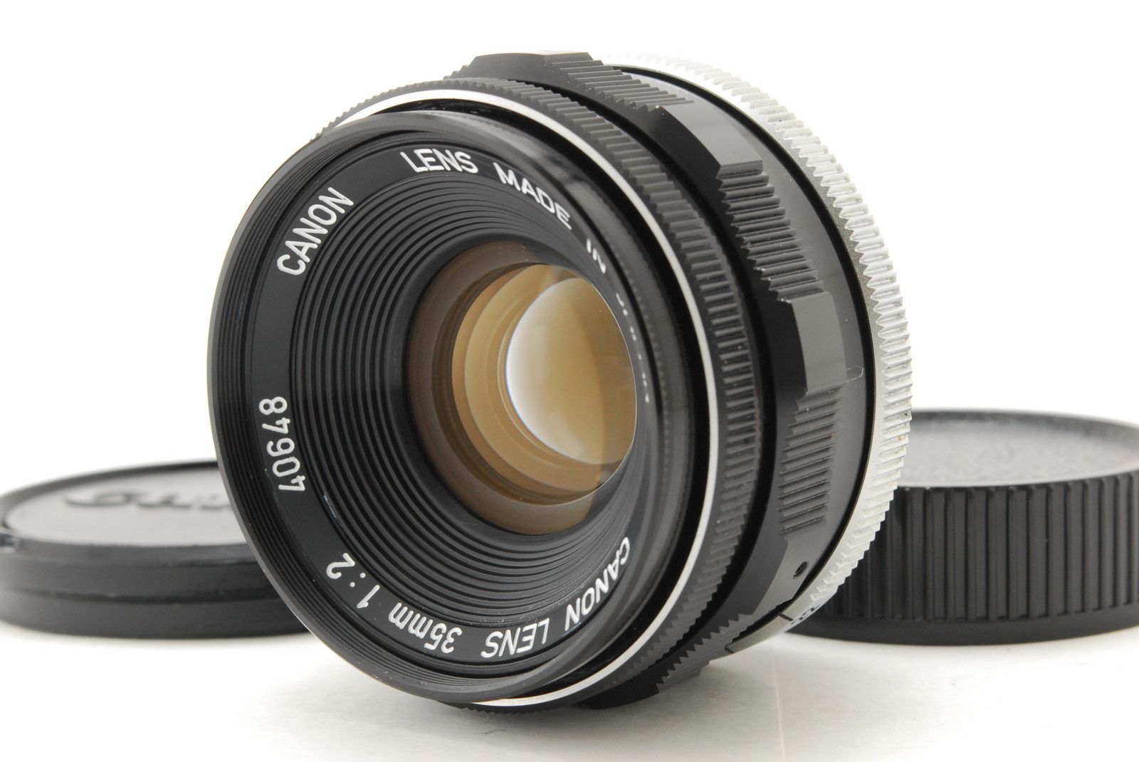 【超美品 保障付 動作確認済】Canon キヤノン 35mm F/2 MF 広角 単焦点レンズ Leica L39 スクリューマウント #V2931