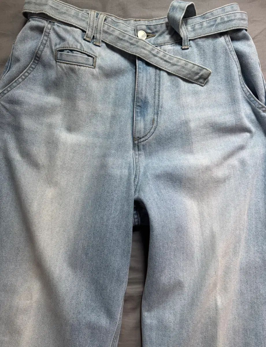 NOUN(ナウン) ベルト付き デニム パンツ 1サイズ