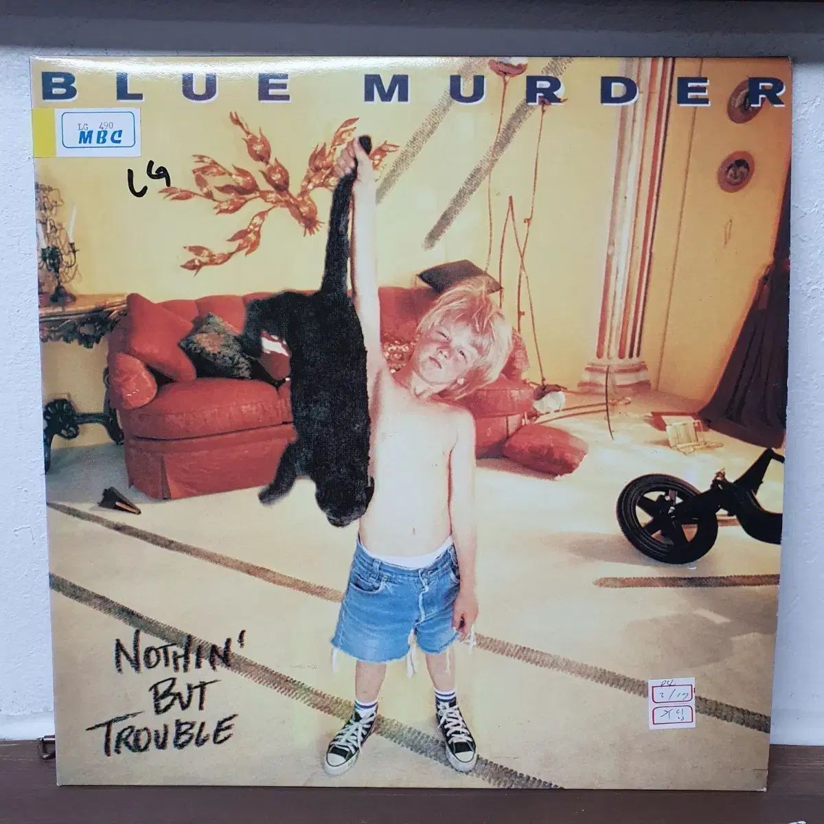 青 殺人 BLUE MURDER LP 1993 韓国のアルバム
