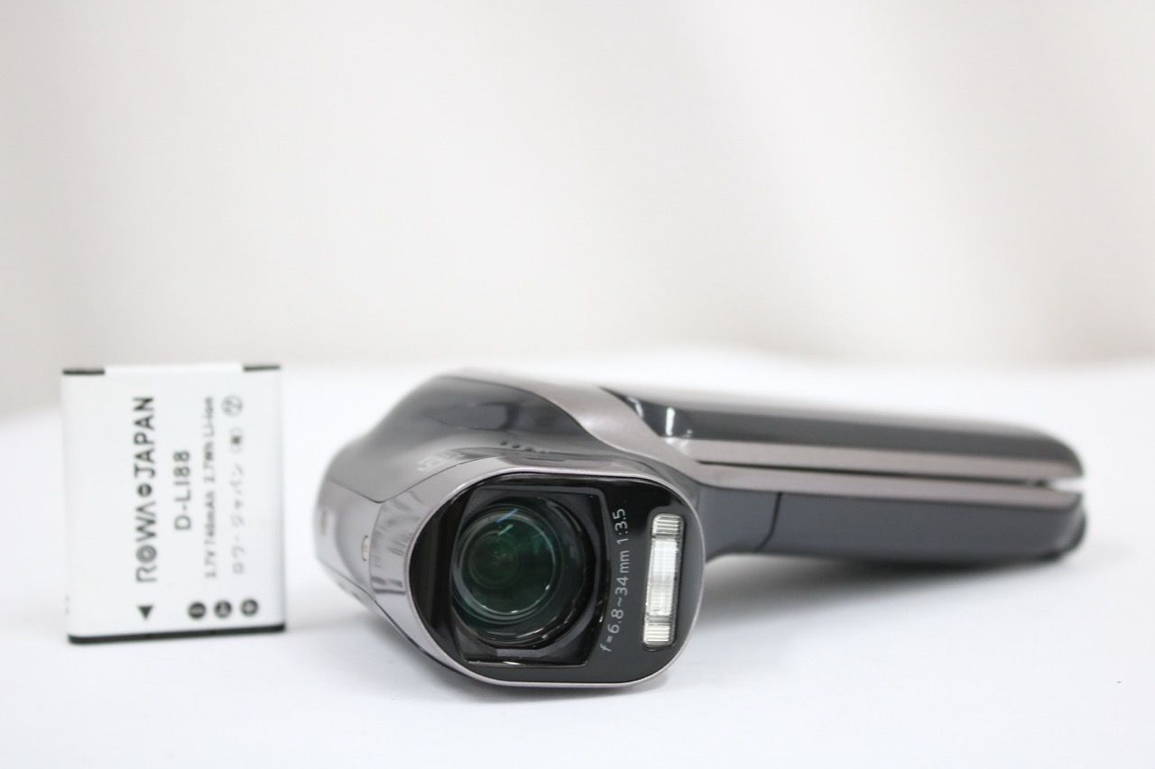 【返品保証】 パナソニック Panasonic HX-DC2 ムーンライトグレー バッテリー付き デジタルビデオカメラ e13272