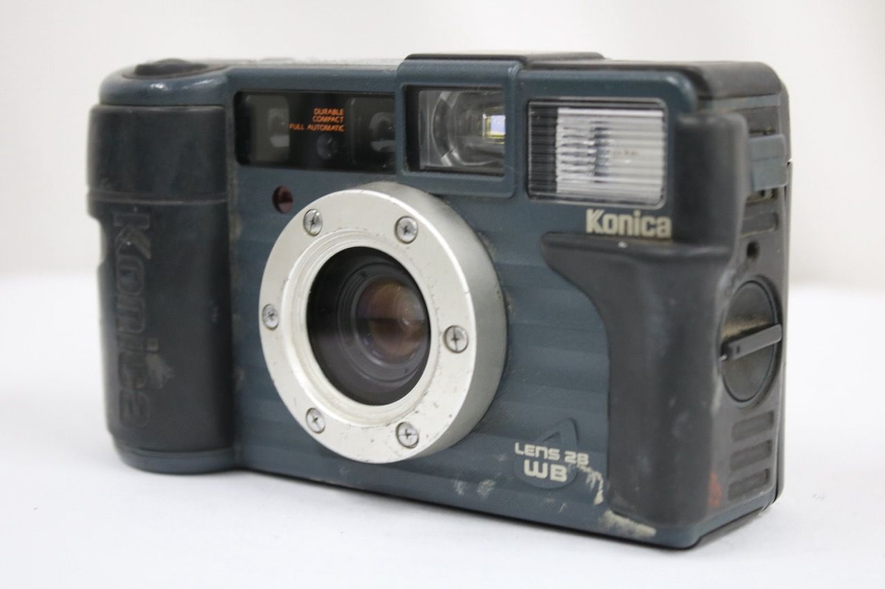 返品保証】 コニカ KONICA 現場監督 28 WB コンパクトカメラ e13315