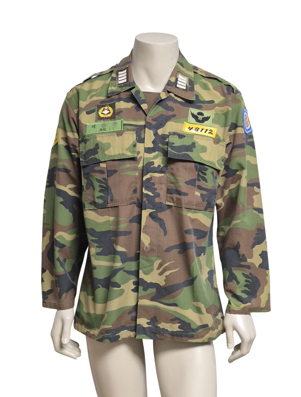 ミリタリー 旧モデル 3士官学校 4チュ・ハンニョン 生徒 中期型 冬 軍服 トップス ジャケット (XXL