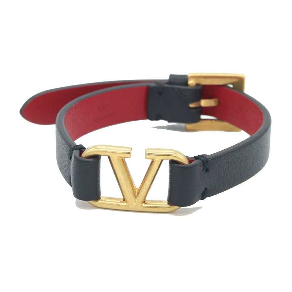 ヴァレンティノ ガラヴァーニ ブレスレット Vロゴ 中古