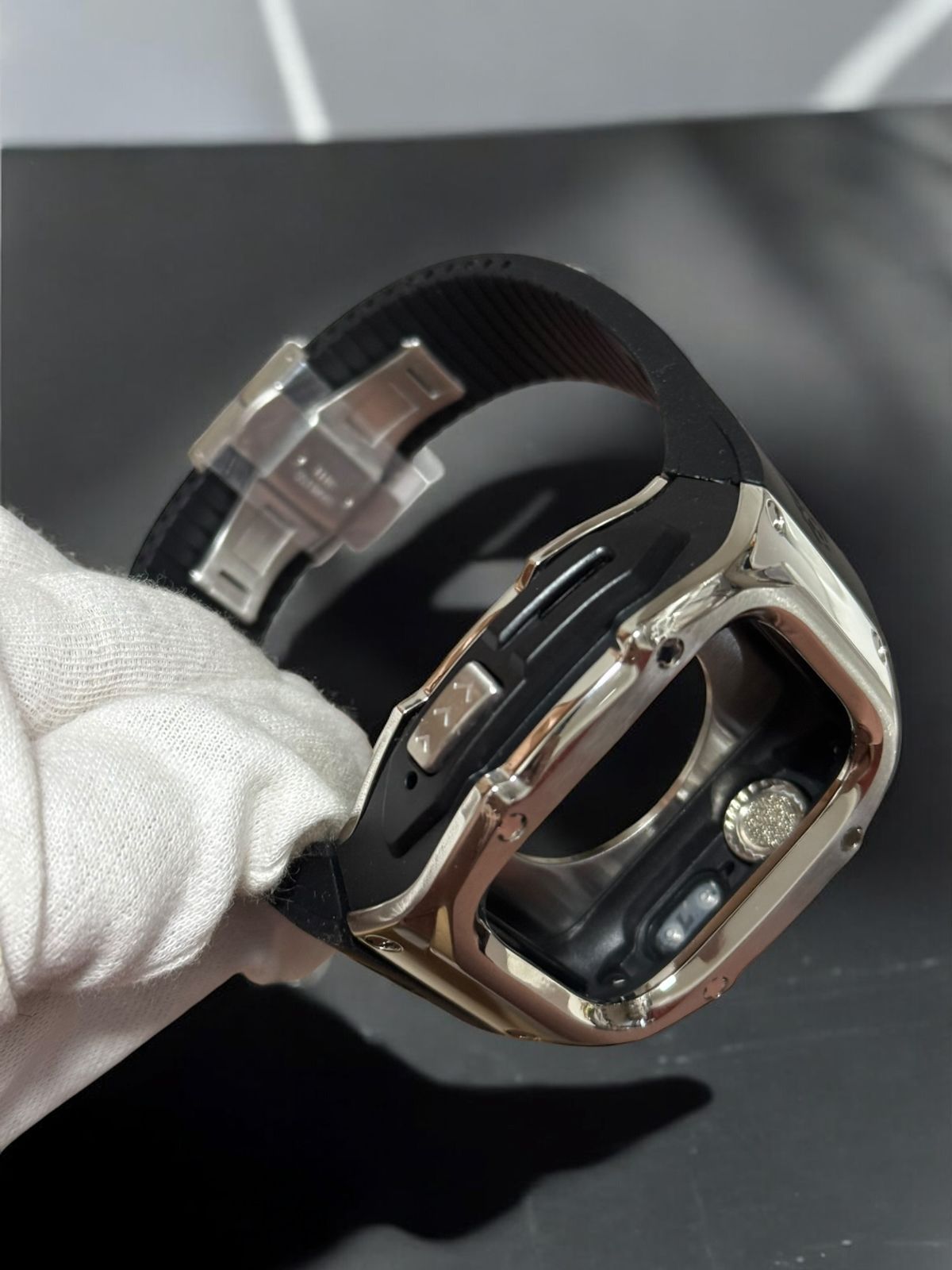 49mm ultra 専用 Apple Watch ステンレスケース カバー ウルトラ