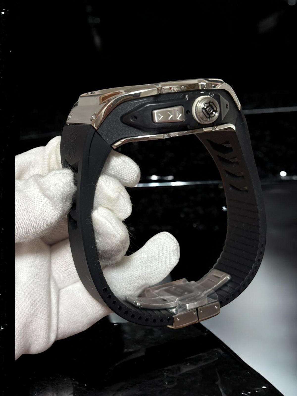 49mm ultra 専用 Apple Watch ステンレスケース カバー ウルトラ