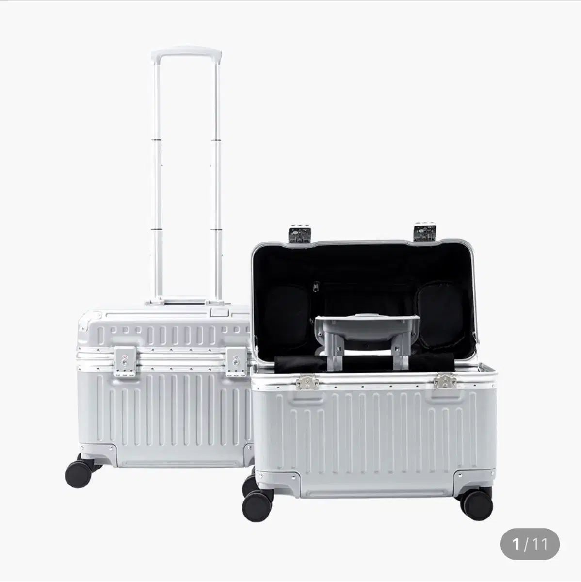 新品) コルディクス キャリアー 55cm 20インチ 機内持ち込み/シルバー