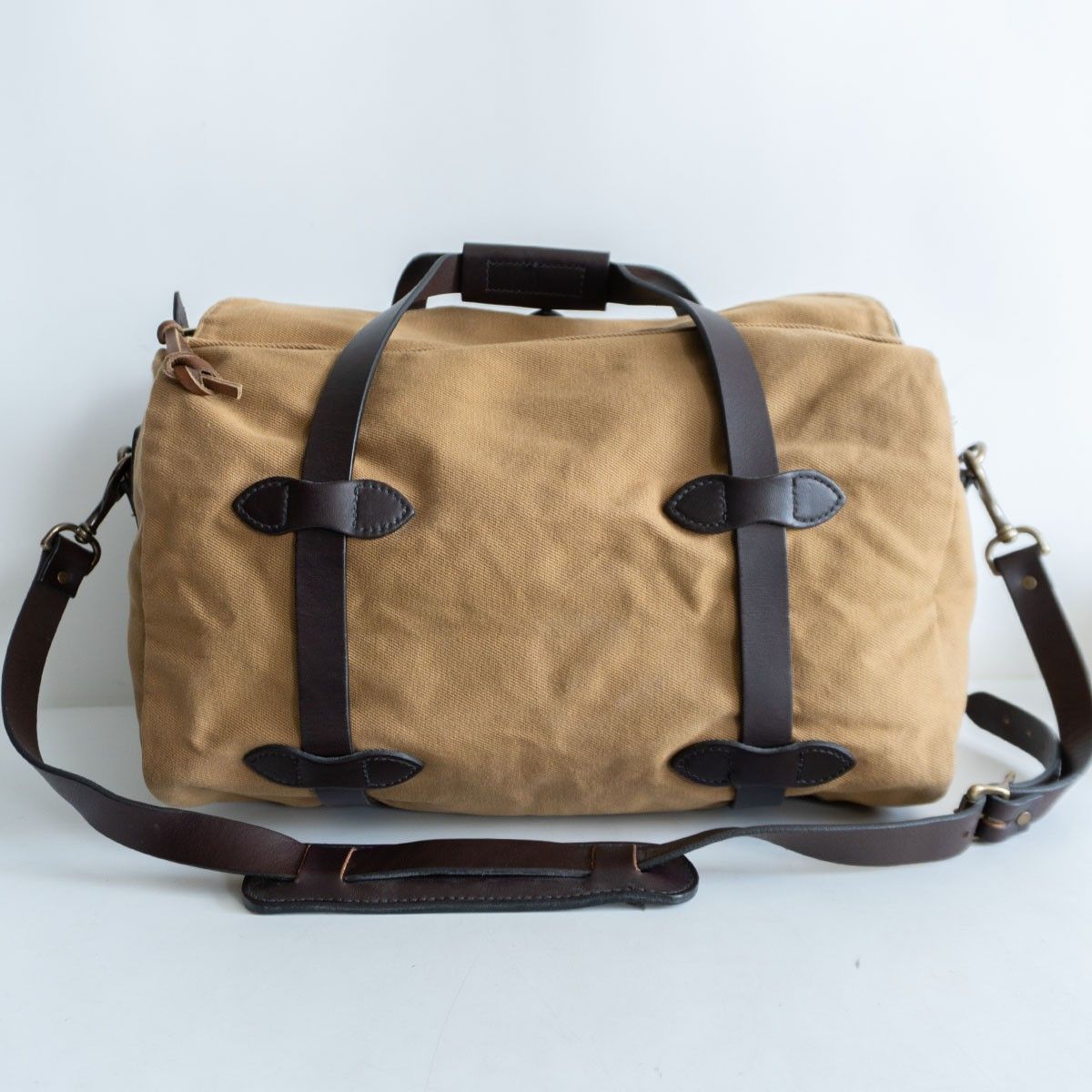 美品】FILSON【スモール ラギットツイル ダッフルバッグ 2WAY】タン
