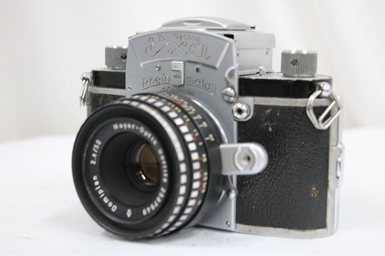 【返品保証】 【希少】 System Exa + Meyer-Optik Gorlitz Domiplan 50mm F2.8 ボディ レンズセット e13384