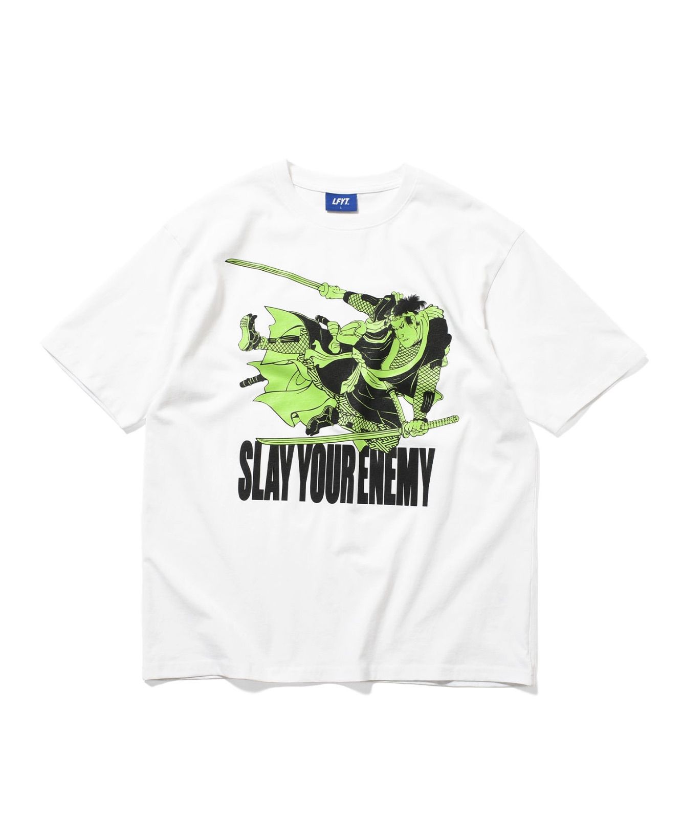 LFYT エルエフワイティー SAMURAI TEE 半袖Tシャツ LS260111 WHITE XLサイズ ¥7700 ＋ 送料¥600