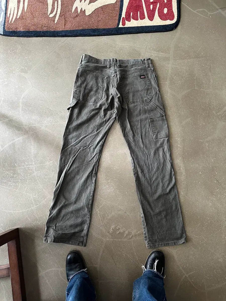 DICKIES ディッキーズ ペインター ワークパンツ カーキグレー