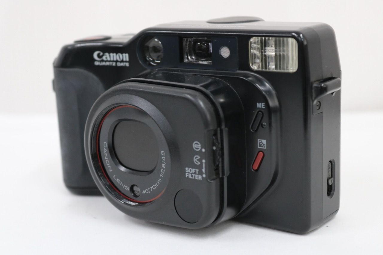 【返品保証】 キャノン Canon Autoboy TELE QUARTZ DATE 40-70mm F2.8-4.9 コンパクトカメラ e13395
