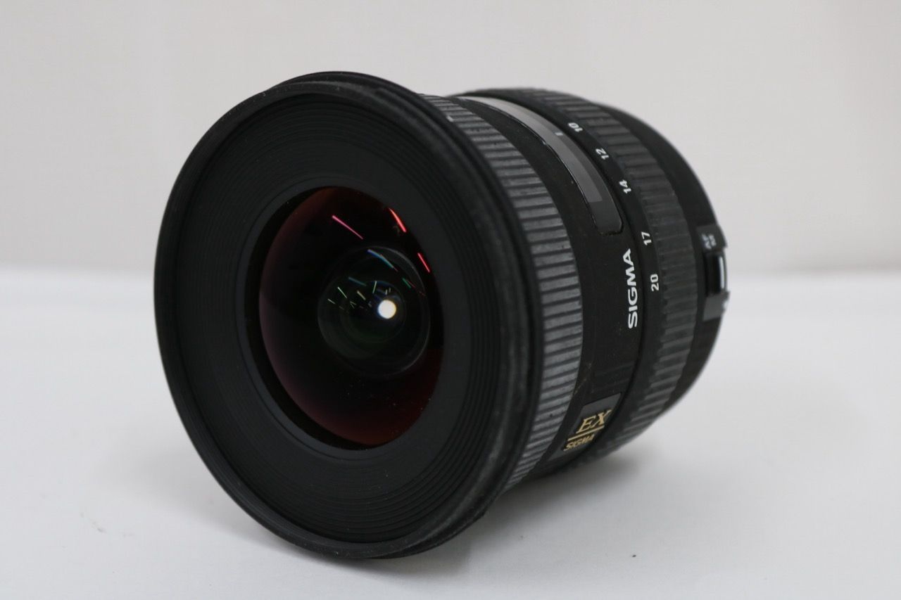 【返品保証】 シグマ Sigma EX 10-20mm F4-5.6 DC HSM キャノンマウント レンズ e13396