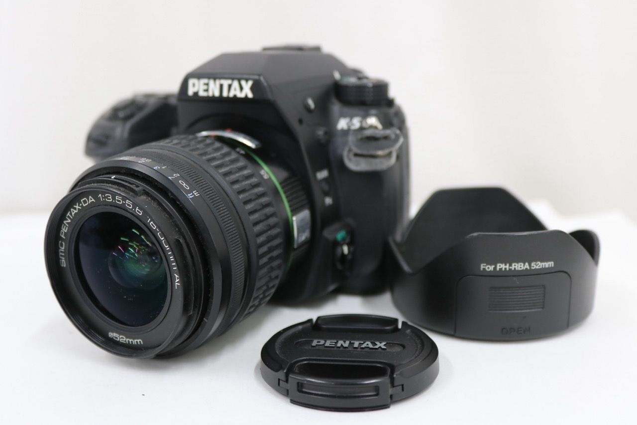 【返品保証】 ペンタックス Pentax K-5 SR smc PENTAX-DA 18-55mmF3.5-5.6 AL デジタル一眼 e13407