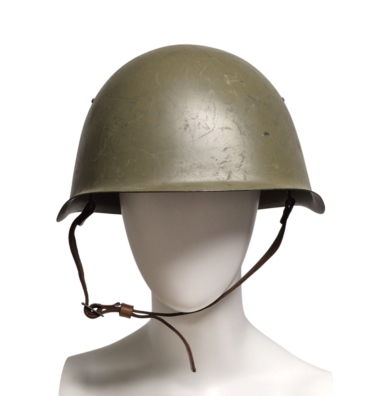 ソ連軍 旧モデル チェコ製 SSh-68 鉄帽 BTS（防弾少年団・バンタン）ヘルメット ハイバ 安全帽 (FREE)