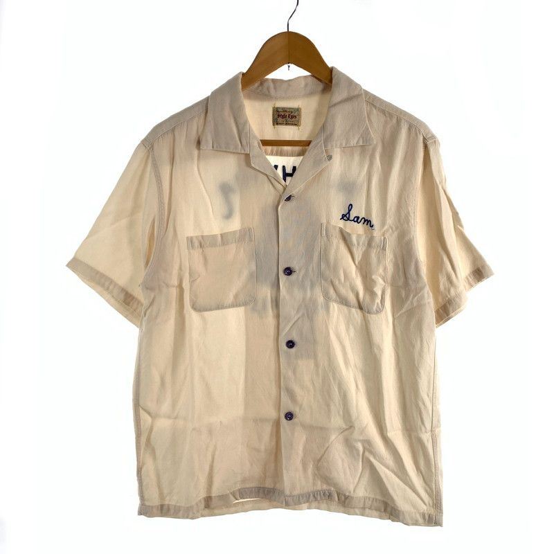 [Used goods] STYLE EYES style eyes Toyo Enterprise bowling shirt short sleeve shirt clown embroidery brand used clothes [145-260606-gm-37-fuz]