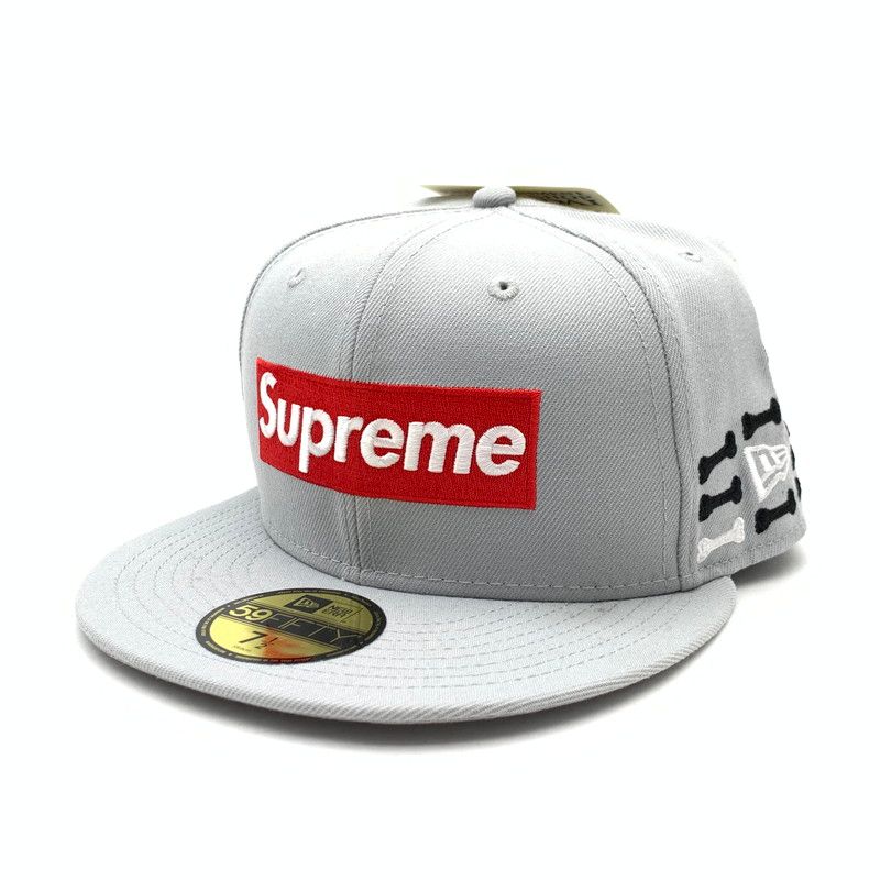 【中古品】 SUPREME×NEW ERA BONES BOX LOGO CAP シュプリーム×ニューエラ ボックスロゴキャップ ブランド 帽子 キャップ 【149-260606-gm-19-fuz】
