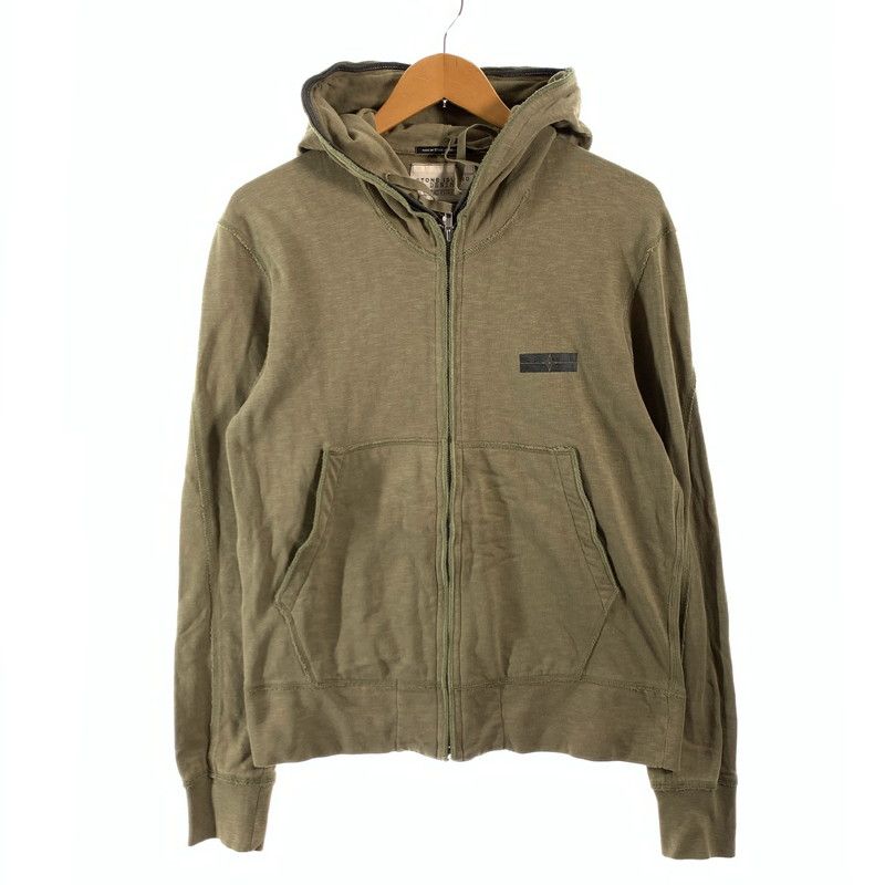 【中古品】 STONE ISLAND DENIMS ZIP PARKA ストーンアイランド ジップアップ デニム パーカー ブランド 古着 【141-260606-gm-09-fuz】