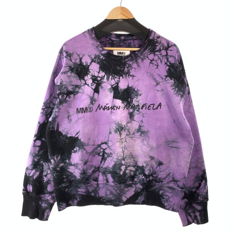 【中古品】 MM6 MAISON MARGIELA TIEDYE SWEATSHIRT メゾンマルジェラ MM6 タイダイスウェットシャツ 【170-260606-gm-07-fuz】