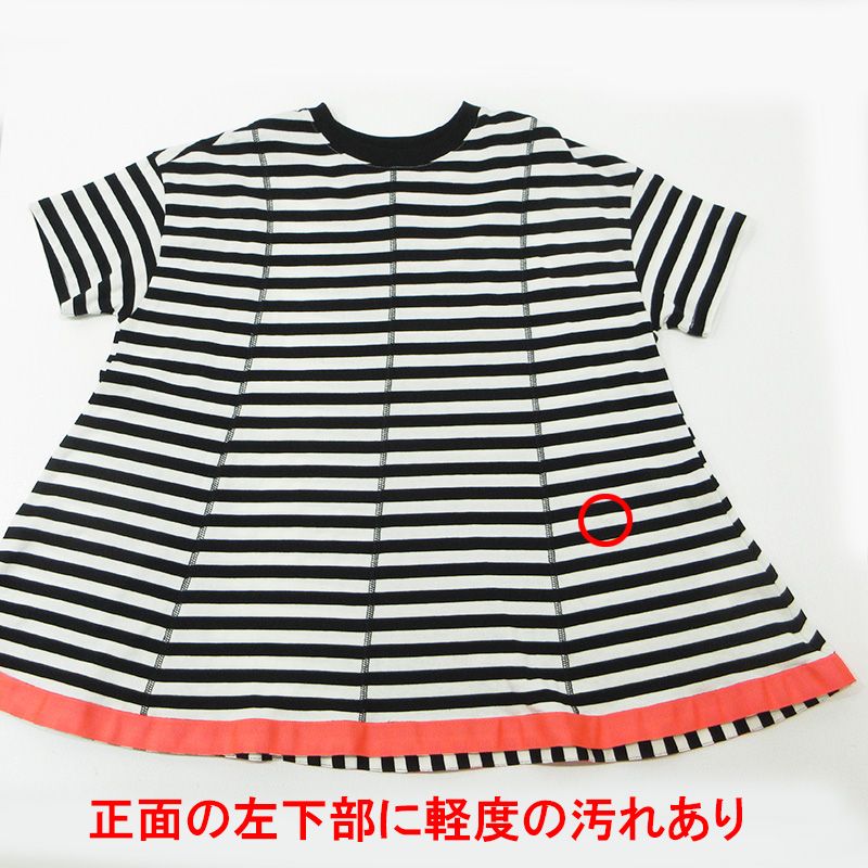 三重本店】 中古 LINKABLE | リンカブル フレアタグTシャツ 総柄半袖T