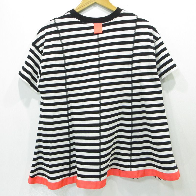三重本店】 中古 LINKABLE | リンカブル フレアタグTシャツ 総柄半袖T