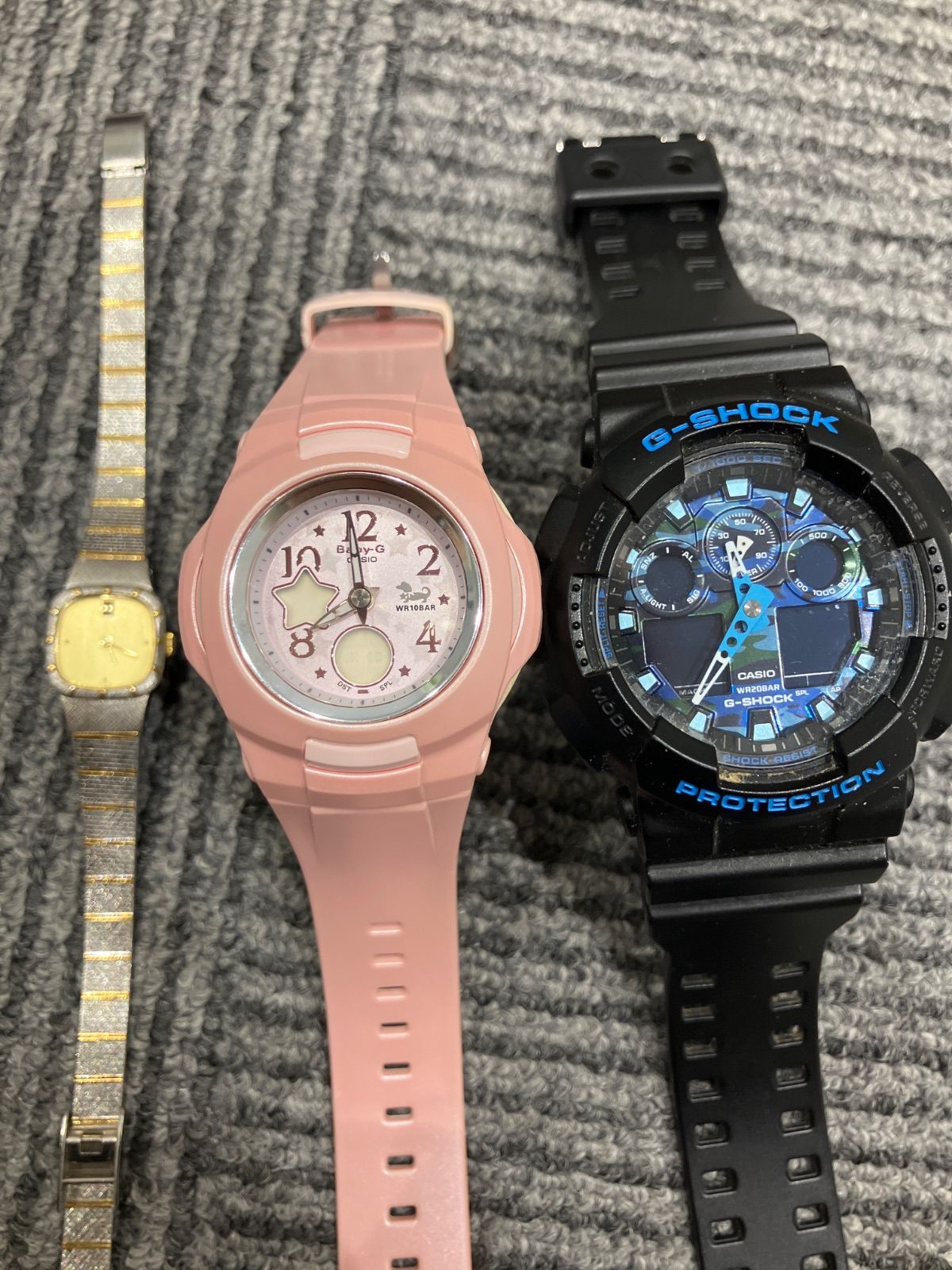 GｰSHOCK カシオBabyーG MENARD メナード 腕時計3点まとめ売り