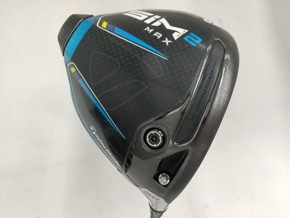 テーラーメイド　SIM2 MAX　9度　VENTUSBLACK　５　Xフレックス　ドライバー　中古　ゴルフドゥ！高知店【最短即日発送】