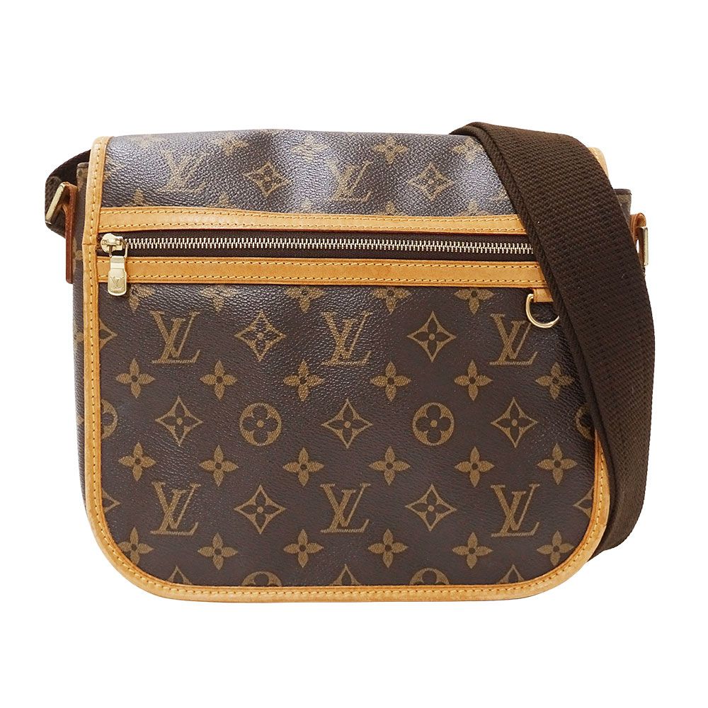 ルイ・ヴィトン LOUIS VUITTON バッグ レディース ブランド ショルダーバッグ モノグラムキャンバス メッセンジャー・ボスフォールPM ブラウン M40106 斜めがけ おしゃれ 通勤 おでかけ ヴィンテージ 【中古】