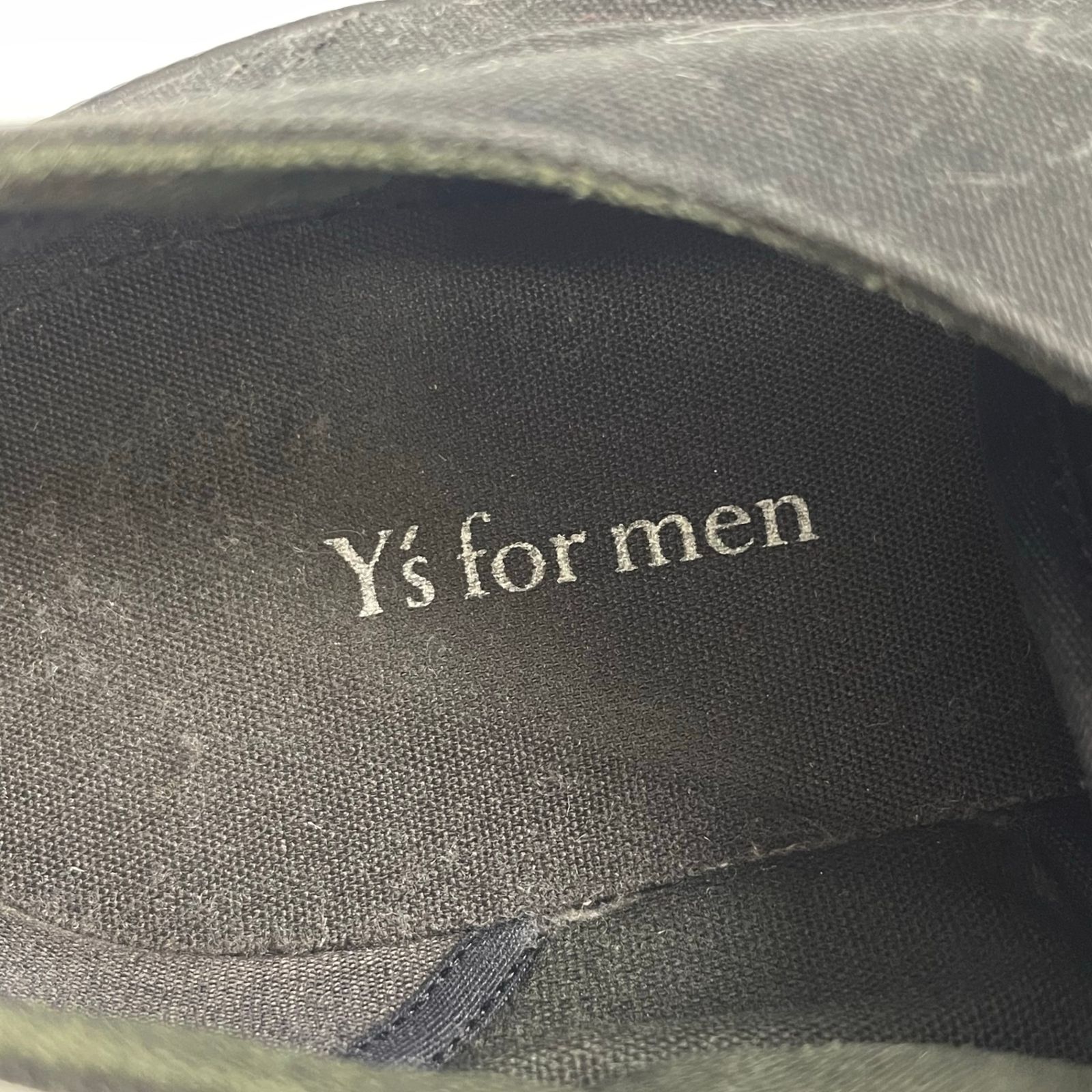 Y's for men / キャンバスローカットスニーカー 参考定価：35,000程度