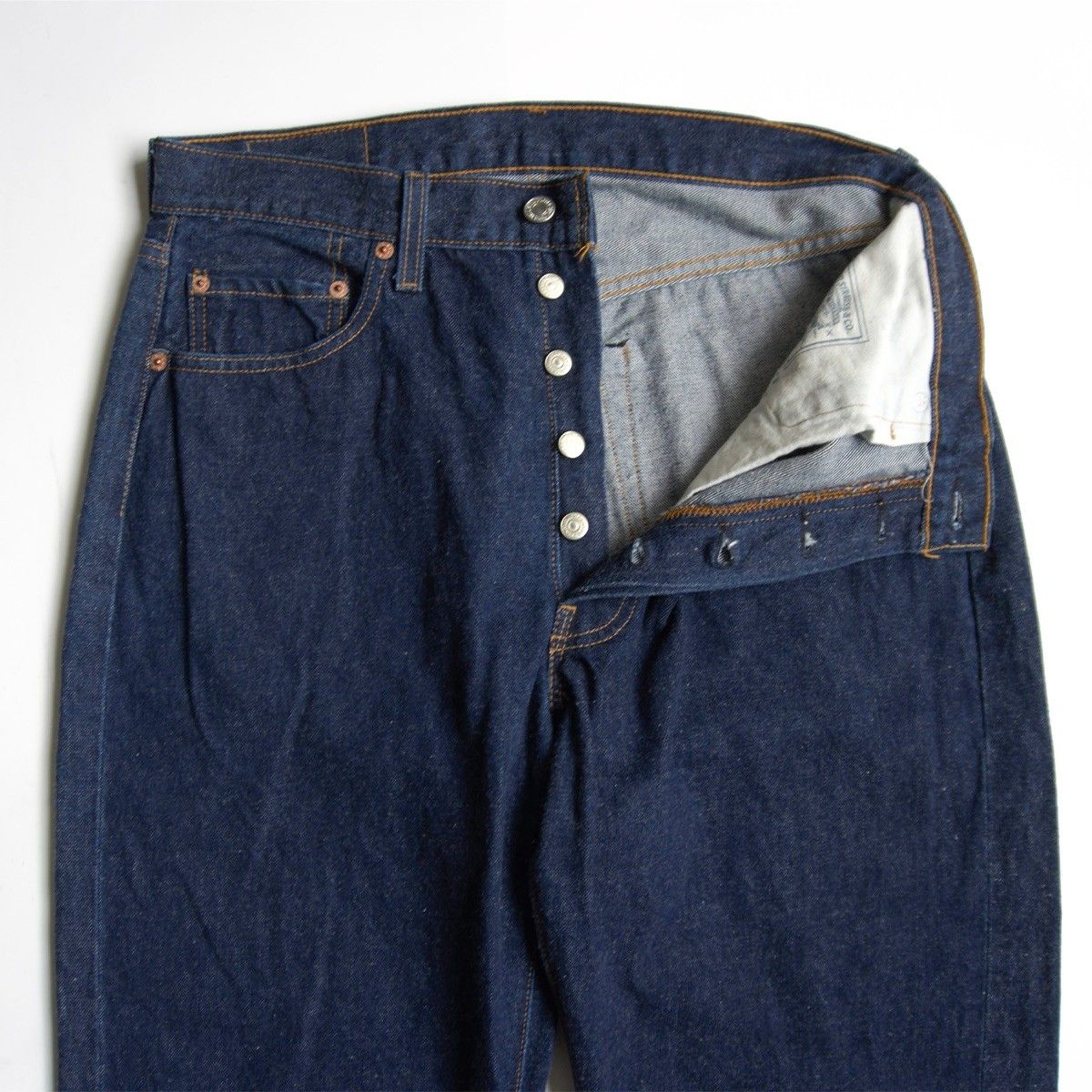 【USA製】Levis 501XX BIGE 555 ビンテージ デニム W32 濃紺/バレンシア製】 LEVI'S 【 501XX ビッグE デニムパンツ 】34×36