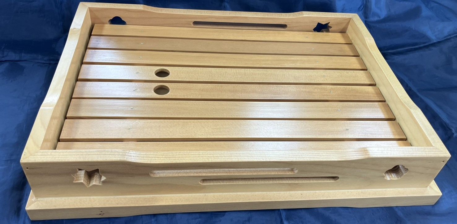 【新品】木製透かし盛込器　大特価