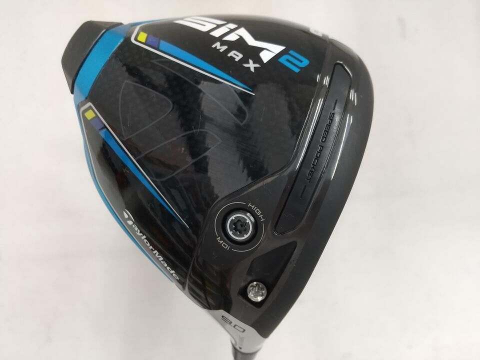 テーラーメイド　SIM2 MAX　9度　VENTUSBLACK　５　Sフレックス　ドライバー　中古　ゴルフドゥ！高知店【最短即日発送】