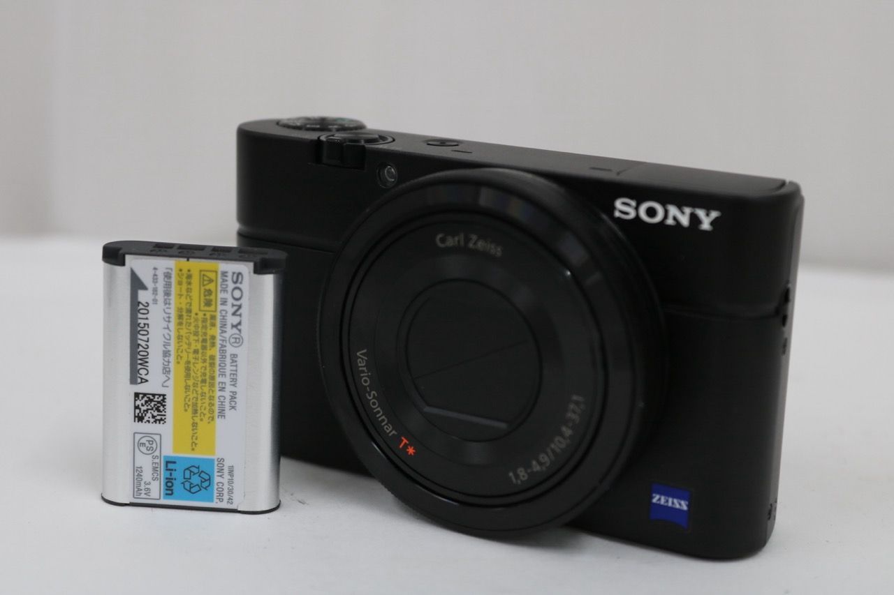 【美品 返品保証】 ソニー Sony Cyber-shot DSC-RX100 バッテリー付き コンパクトデジタルカメラ e13450