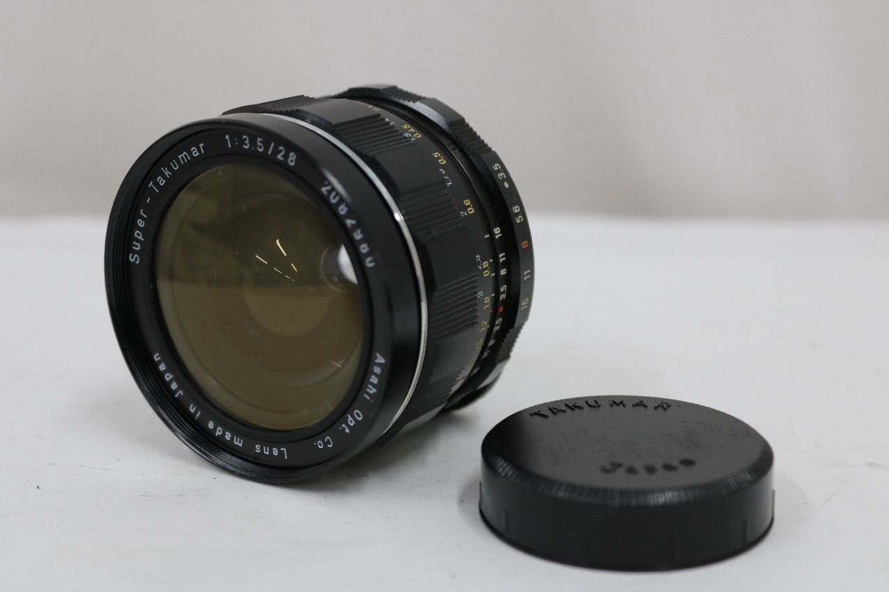 【返品保証】 ペンタックス Pentax Super-Takumar 28mm F3.5 M42マウント レンズ e13502