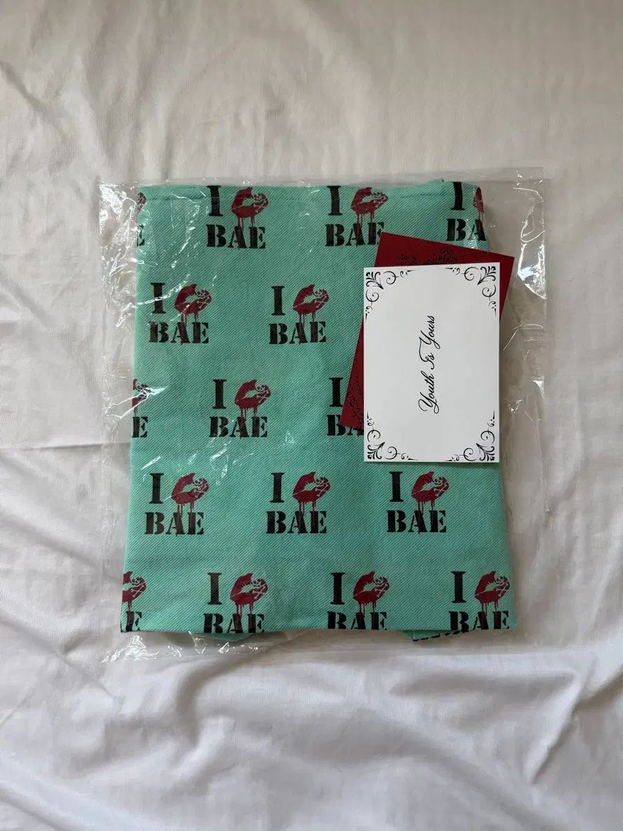 ユースイズユアーズ ポップアップ トートバッグ ミント Y14 I LOVE TOTE BAG