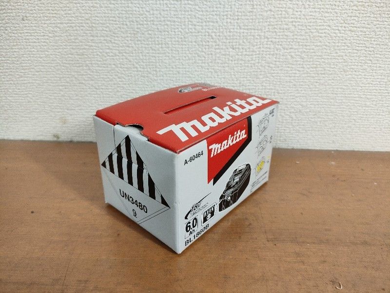 ◎マキタ リチウムイオンバッテリー BL1860B 18V 6.0Ah ＊雪マーク付き高速充電対応 未使用長期保管品