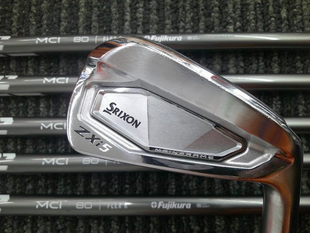 中古 アイアンセット ダンロップ スリクソンZXi5/MCI 2025 80/R/24[3295]■博多