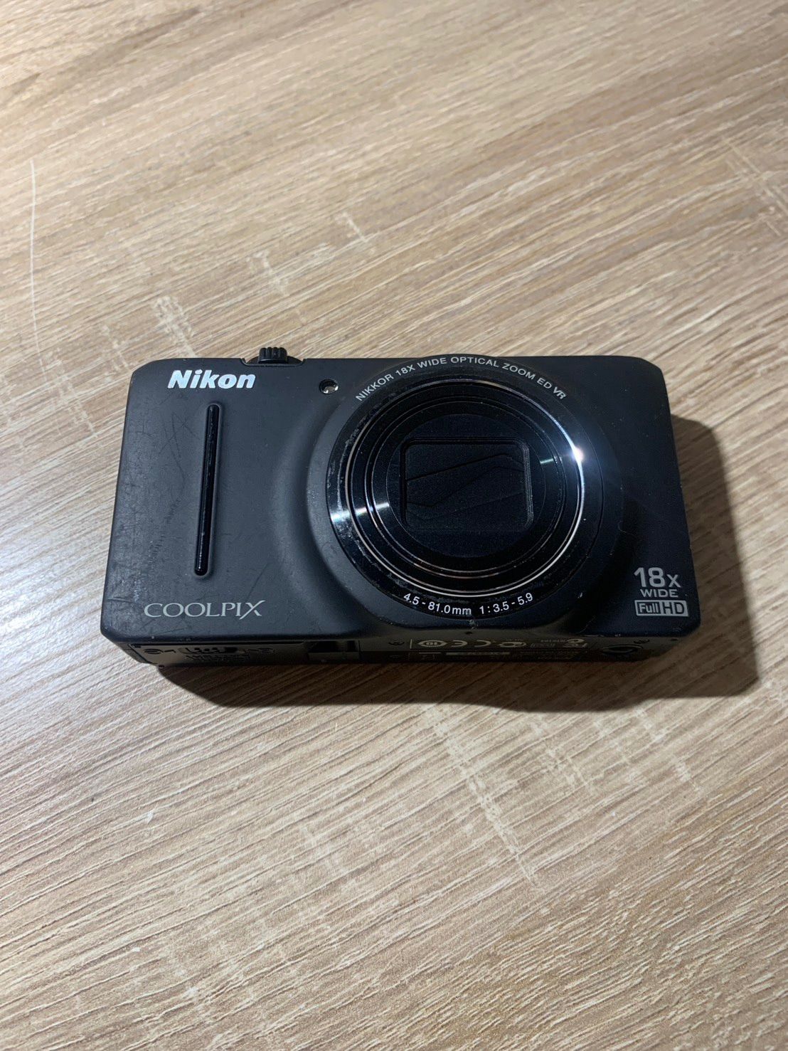 1322 Nikon COOLPIX S9300 ブラック デジカメ ジャンク品【ネ】