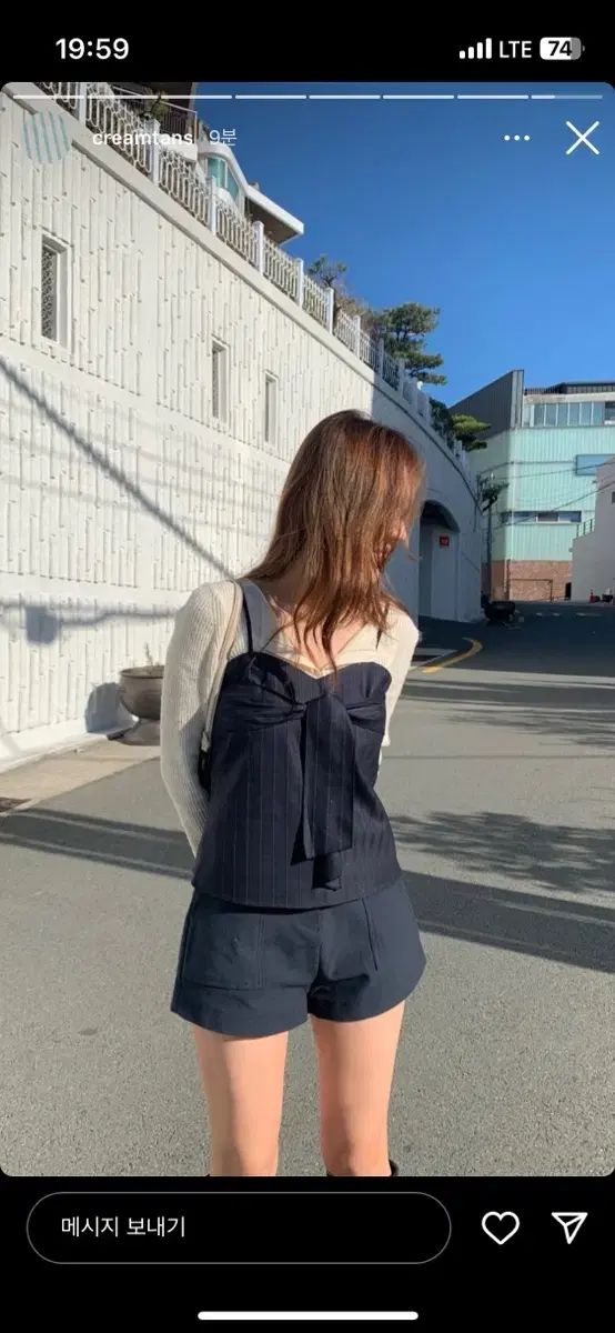 TANNAT リー リボン タイ ビスチェ M サイズ