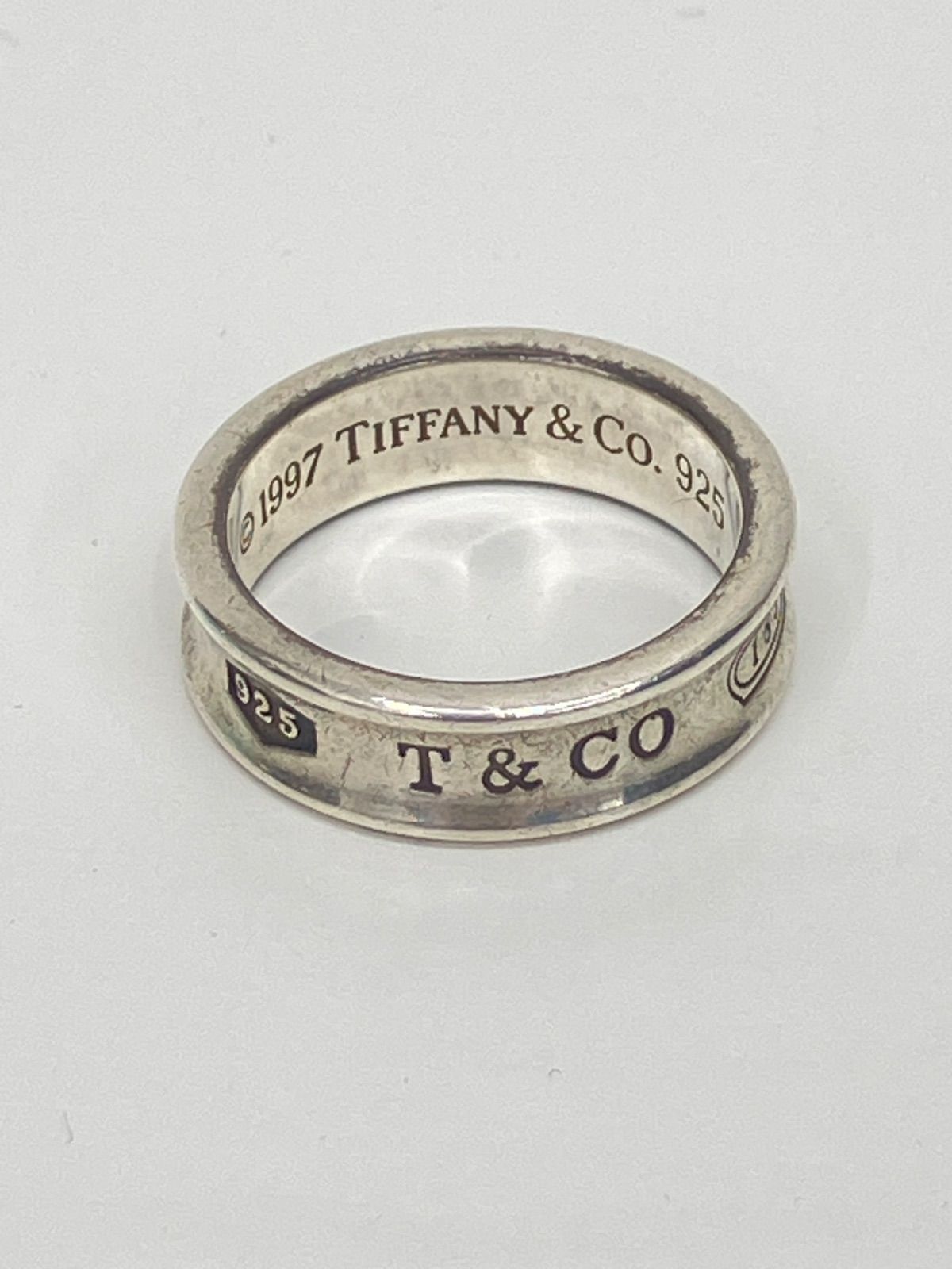 TIFFANY＆CO ティファニー 1837 ナローリング シルバー 925 20号 No.671