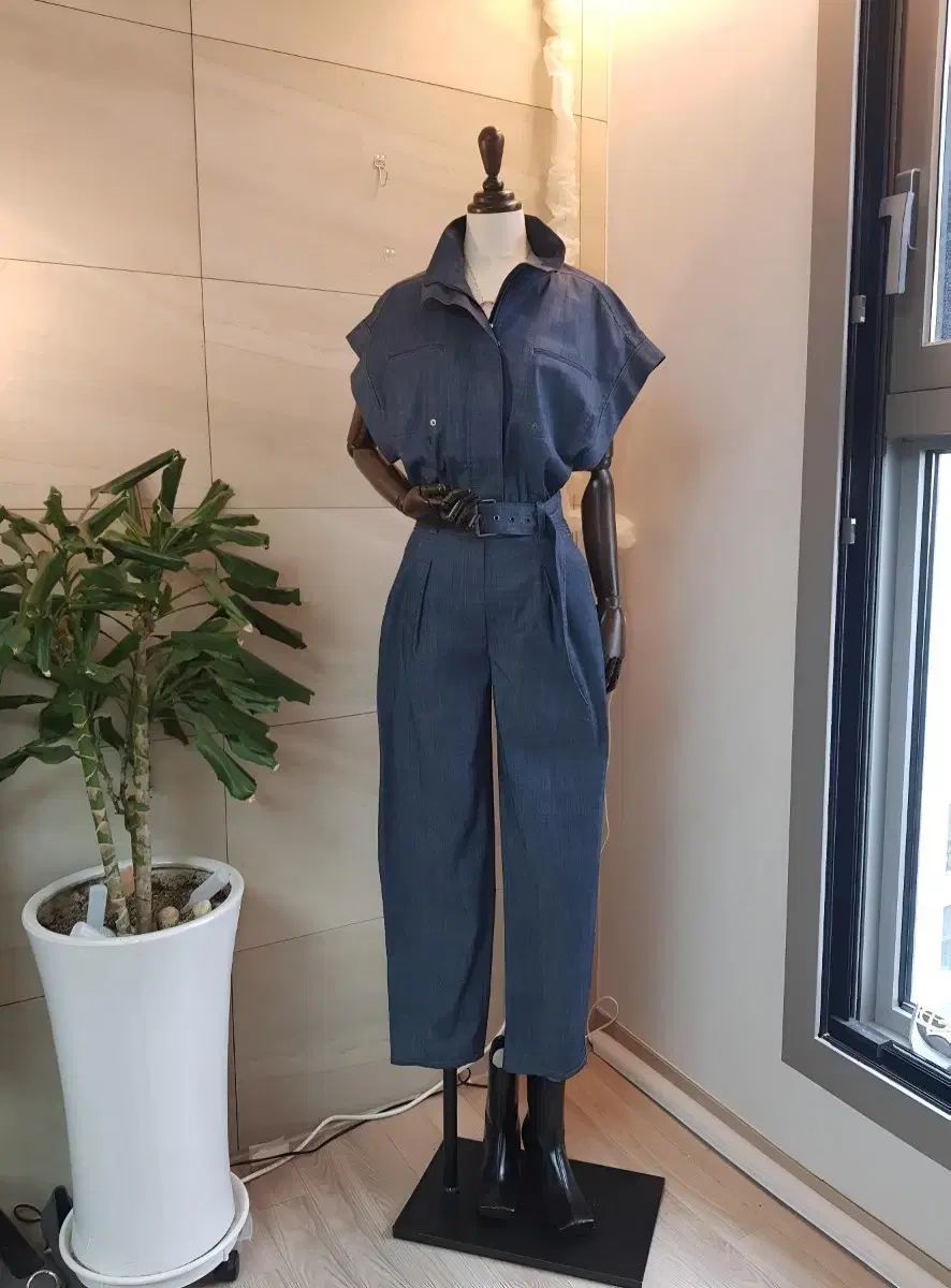 ミシャ デニム オールインワン