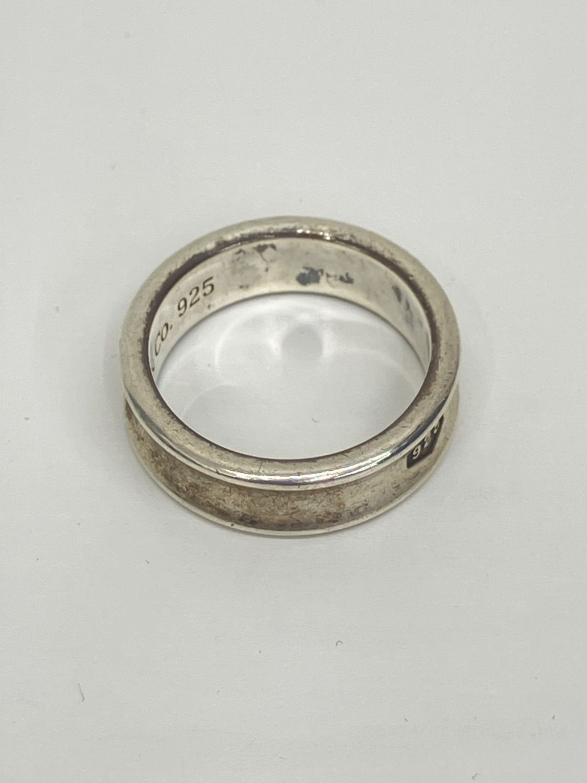TIFFANY＆CO ティファニー 1837 ナローリング シルバー 925 20号 No