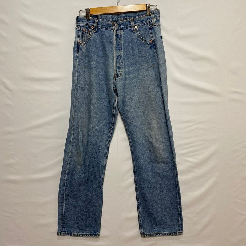 Levi's リーバイス 90年代 501 GERONIMO PAINT ジェロニモ ペイント デニムパンツ ボトムス ジーンズ ボタン裏 252 ハンガリー インディゴ【中古】 メンズ